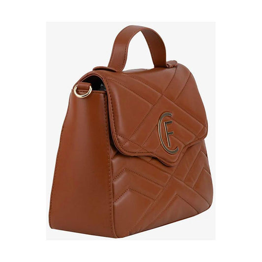 CRISTINAEFFE Brown Artificial Leather Women Crossbody Bag CRISTINAEFFE