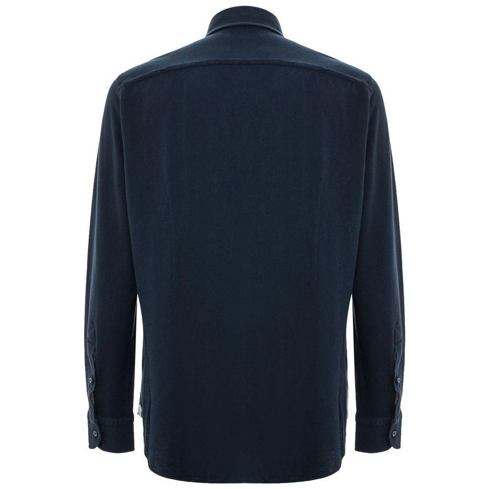 Loro Piana Blue Cotton Shirt Loro Piana