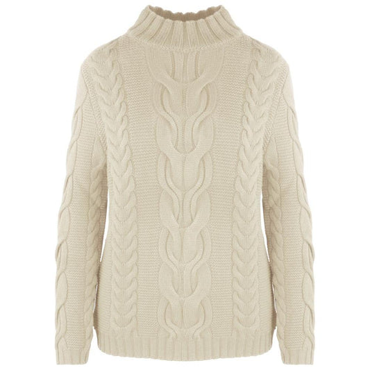 Malo Beige Wool Sweater Malo