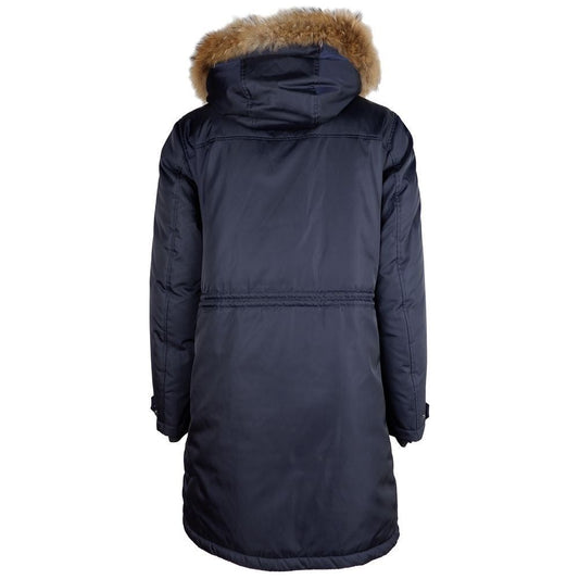 Add Blue Nylon Men's Down Jacket Add