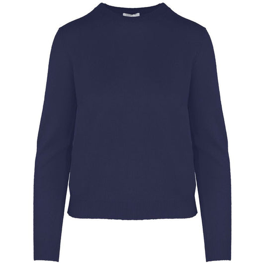 Malo Blue Cashmere Women Sweater Malo