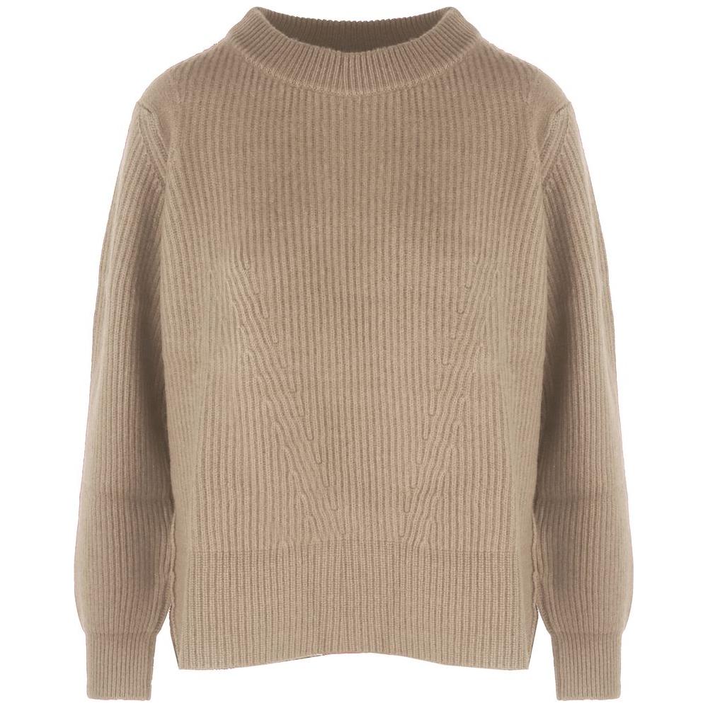 Malo Brown Cashmere Sweater Malo