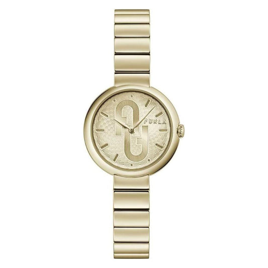 Furla Gold Stainless Steel Watch Furla