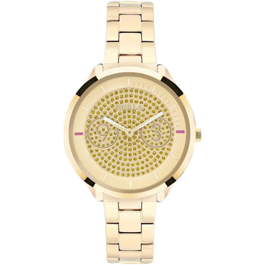 Furla Gold Steel Watch Furla