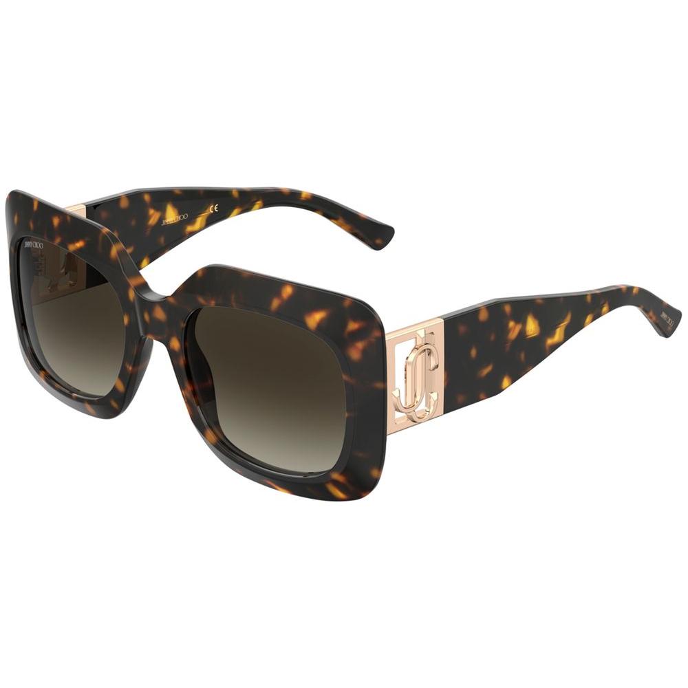 Jimmy Choo Brown Resin Sunglasses Jimmy Choo