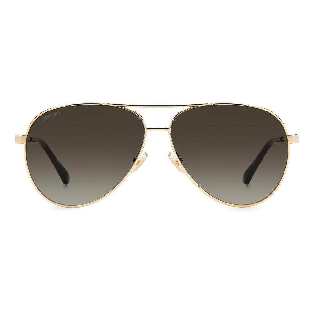 Jimmy Choo Gold Metal Sunglasses Jimmy Choo