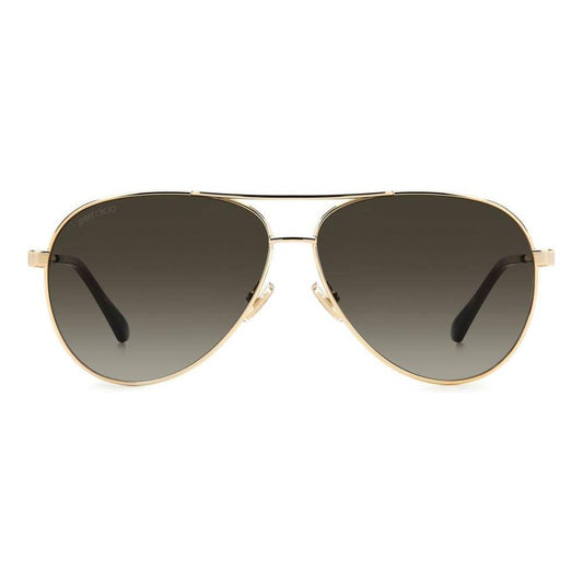 Jimmy Choo Gold Metal Sunglasses Jimmy Choo