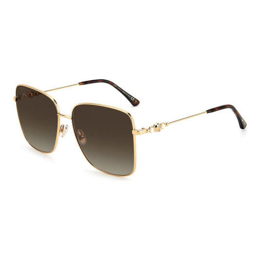 Jimmy Choo Gold Metal Sunglasses Jimmy Choo