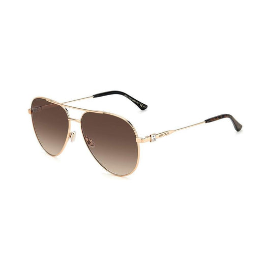 Jimmy Choo Gold Metal Sunglasses Jimmy Choo