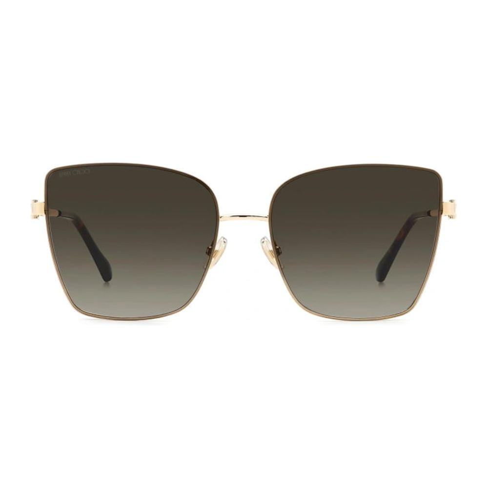 Jimmy Choo Gold Metal Sunglasses Jimmy Choo