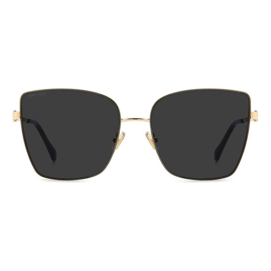 Jimmy Choo Gold Metal Sunglasses Jimmy Choo