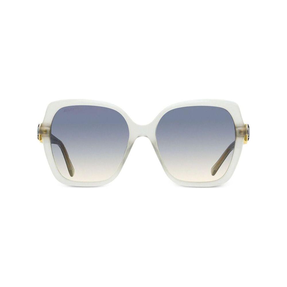 Jimmy Choo White Resin Sunglasses Jimmy Choo