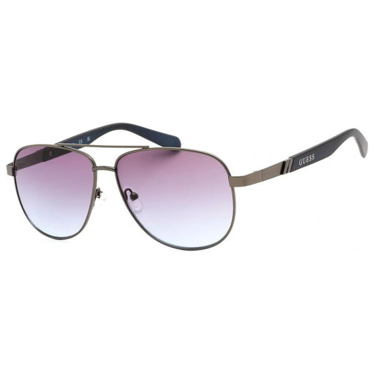 Guess Gray Metal Sunglasses Guess