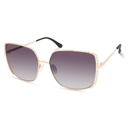 Guess Gray Metal Sunglasses Guess