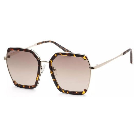 Guess Brown Metal Sunglasses Guess