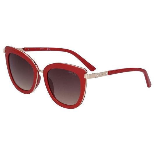 Guess Red Resin Sunglasses Guess