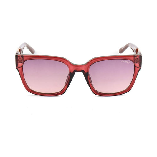 Guess Red Resin Sunglasses Guess