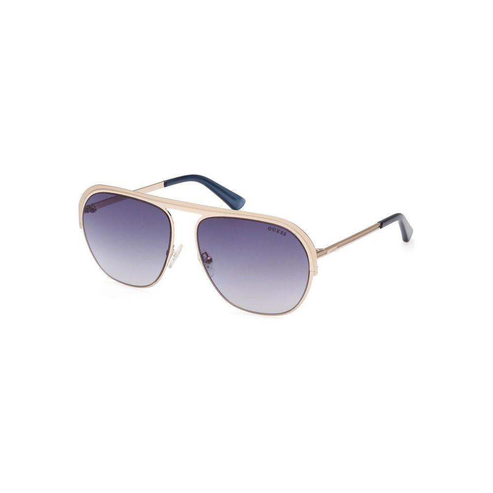 Guess Gold Metal Sunglasses Guess Dark Gray
