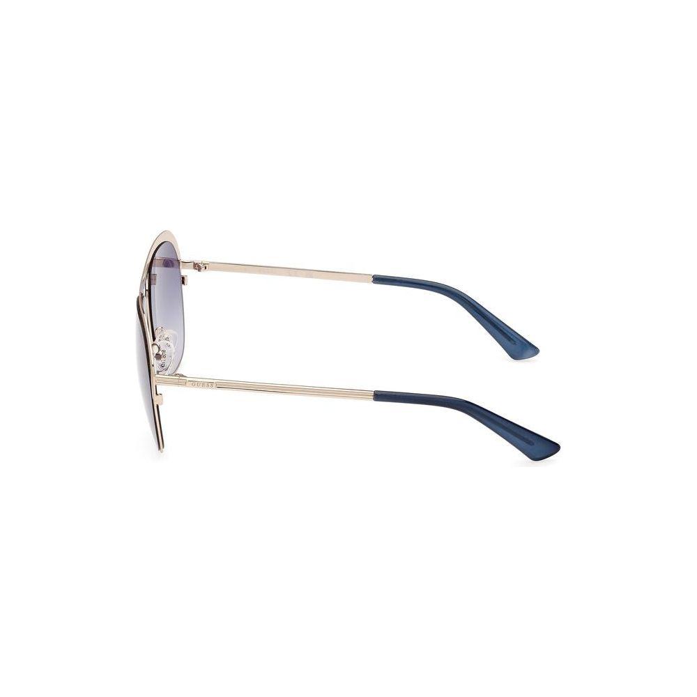 Guess Gold Metal Sunglasses Guess Light Gray