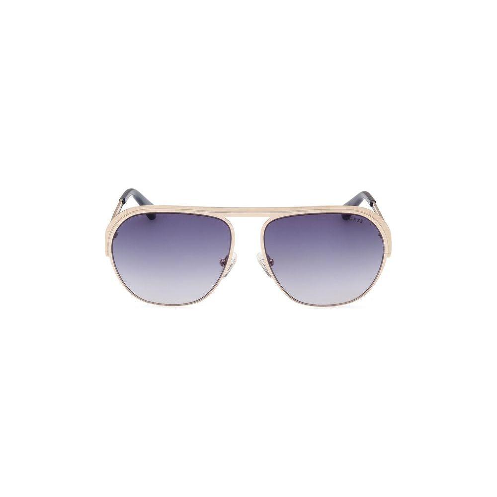Guess Gold Metal Sunglasses Guess Gray