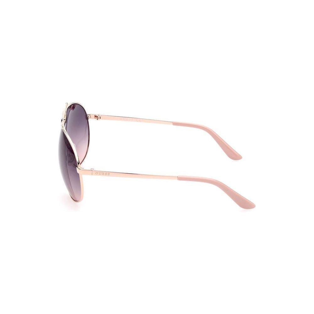 Guess Rose Gold Metal Sunglasses Guess