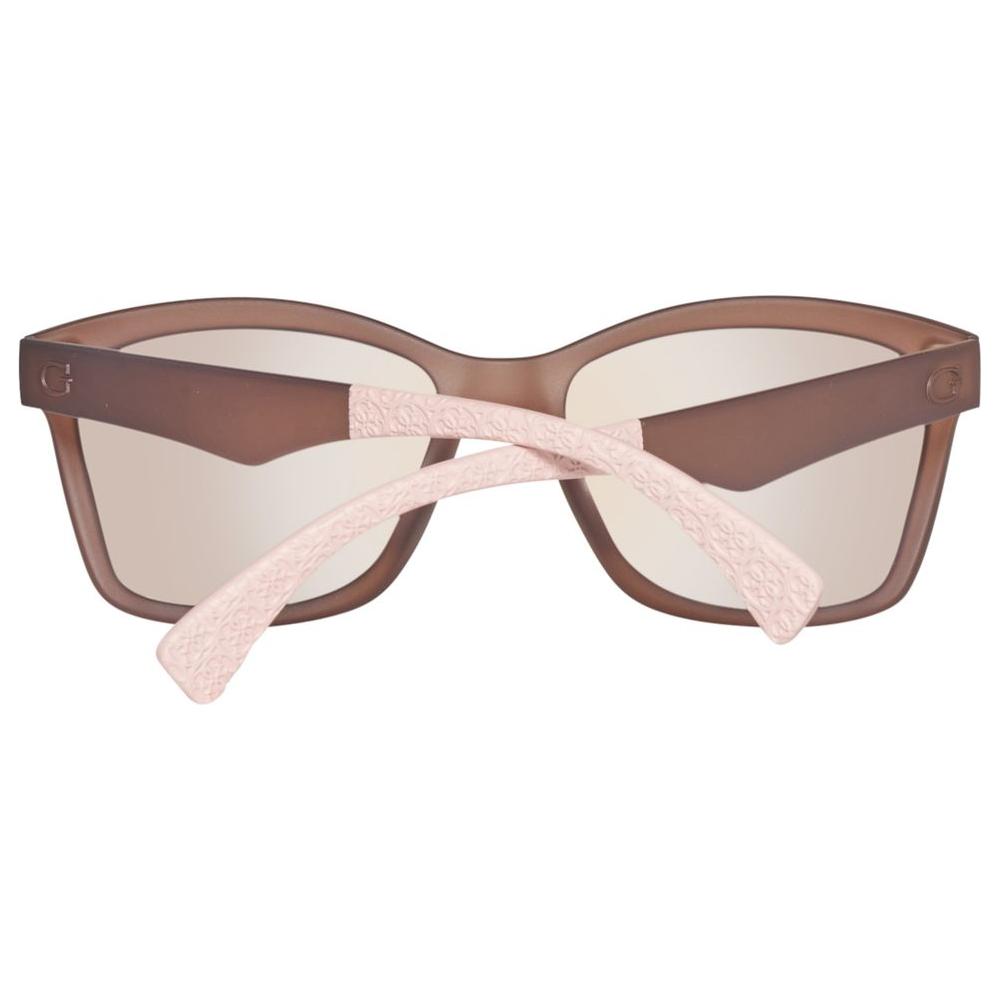 Guess Brown Plastic Sunglasses Guess