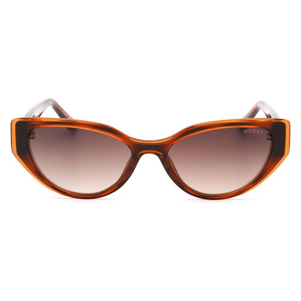 Guess Brown Plastic Sunglasses Guess