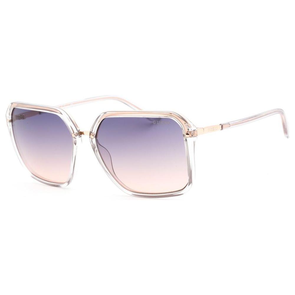 Guess Gray Metal Sunglasses Guess