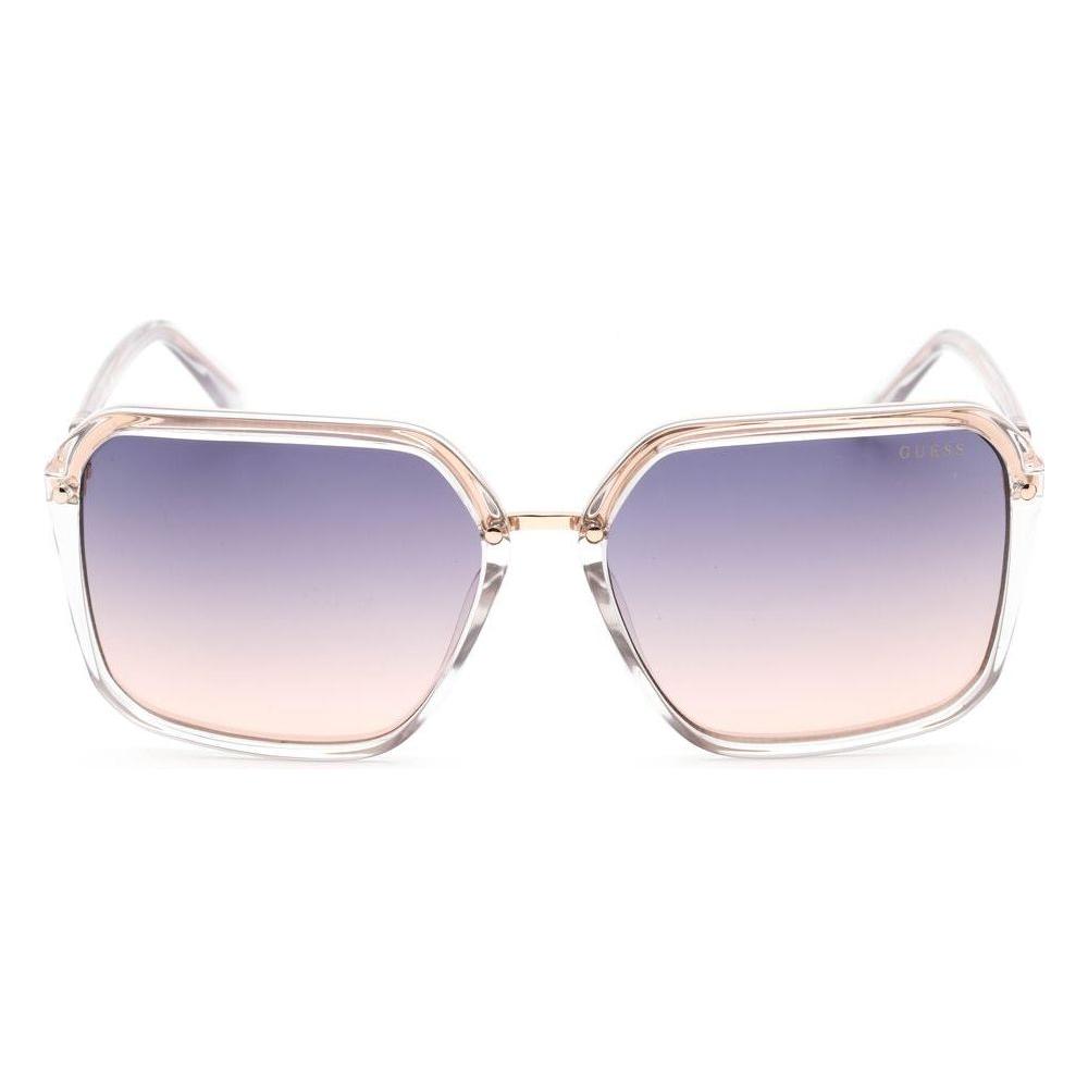 Guess Gray Metal Sunglasses Guess