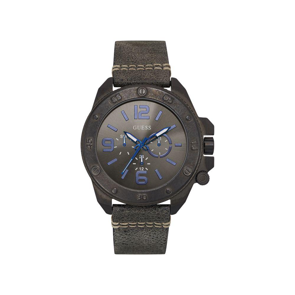 Guess Gray Leather Watch Guess