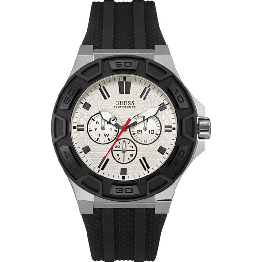 Guess Black Rubber Watch Guess