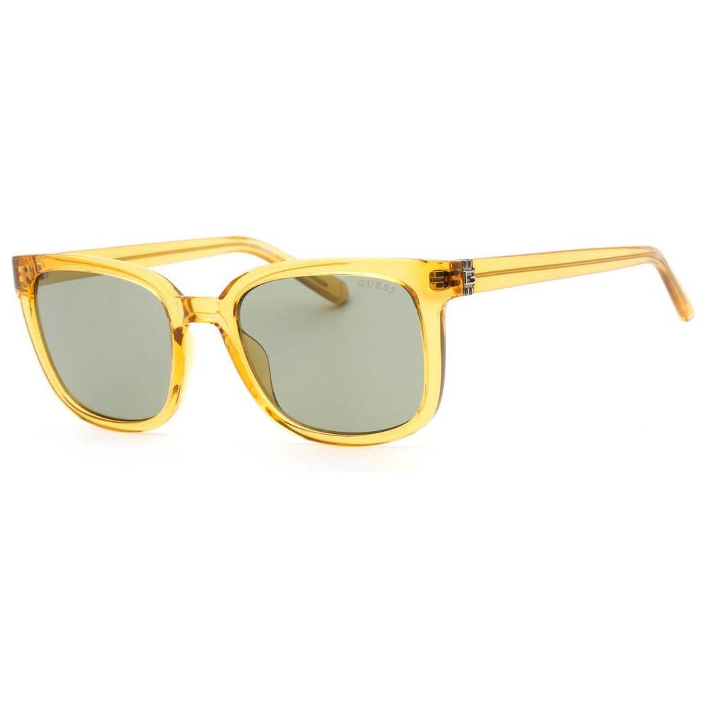 Guess Yellow Resin Sunglasses Guess