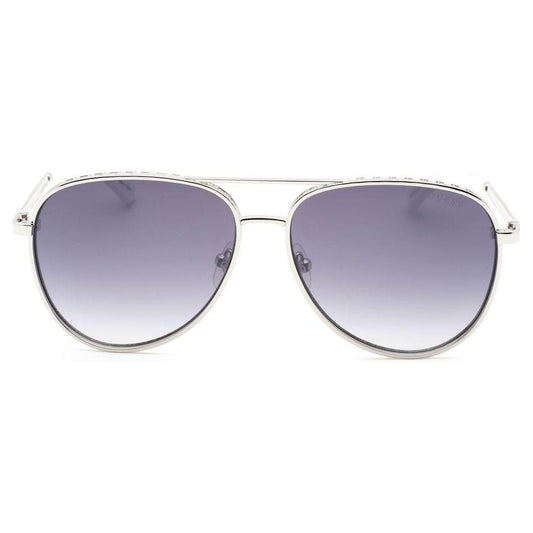 Guess Gray Metal Sunglasses Guess