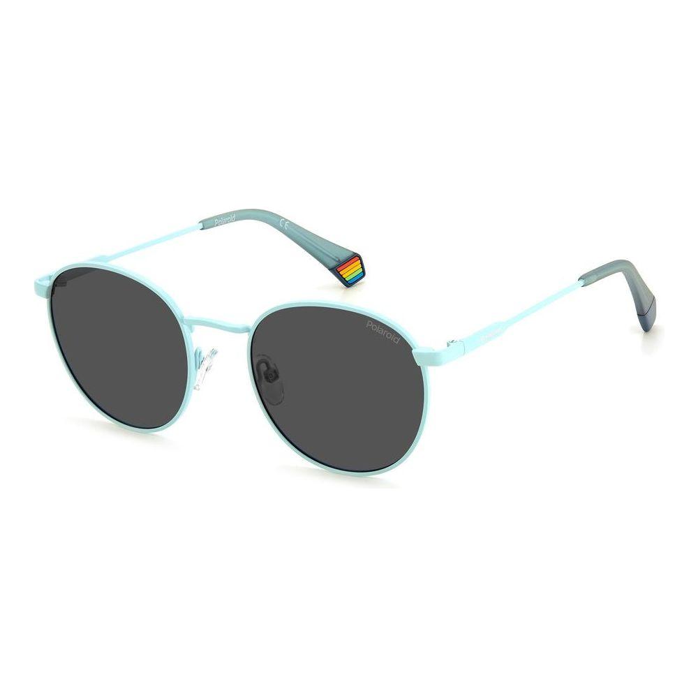 Polaroid Blue Stainless Steel Sunglasses Polaroid