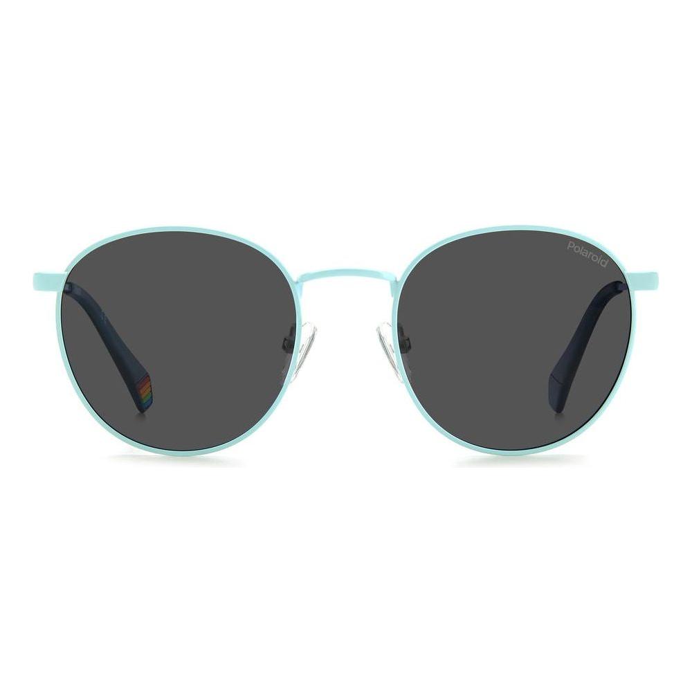 Polaroid Blue Stainless Steel Sunglasses Polaroid