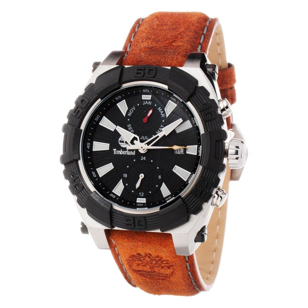 Timberland Brown Leather Watch Timberland Tan
