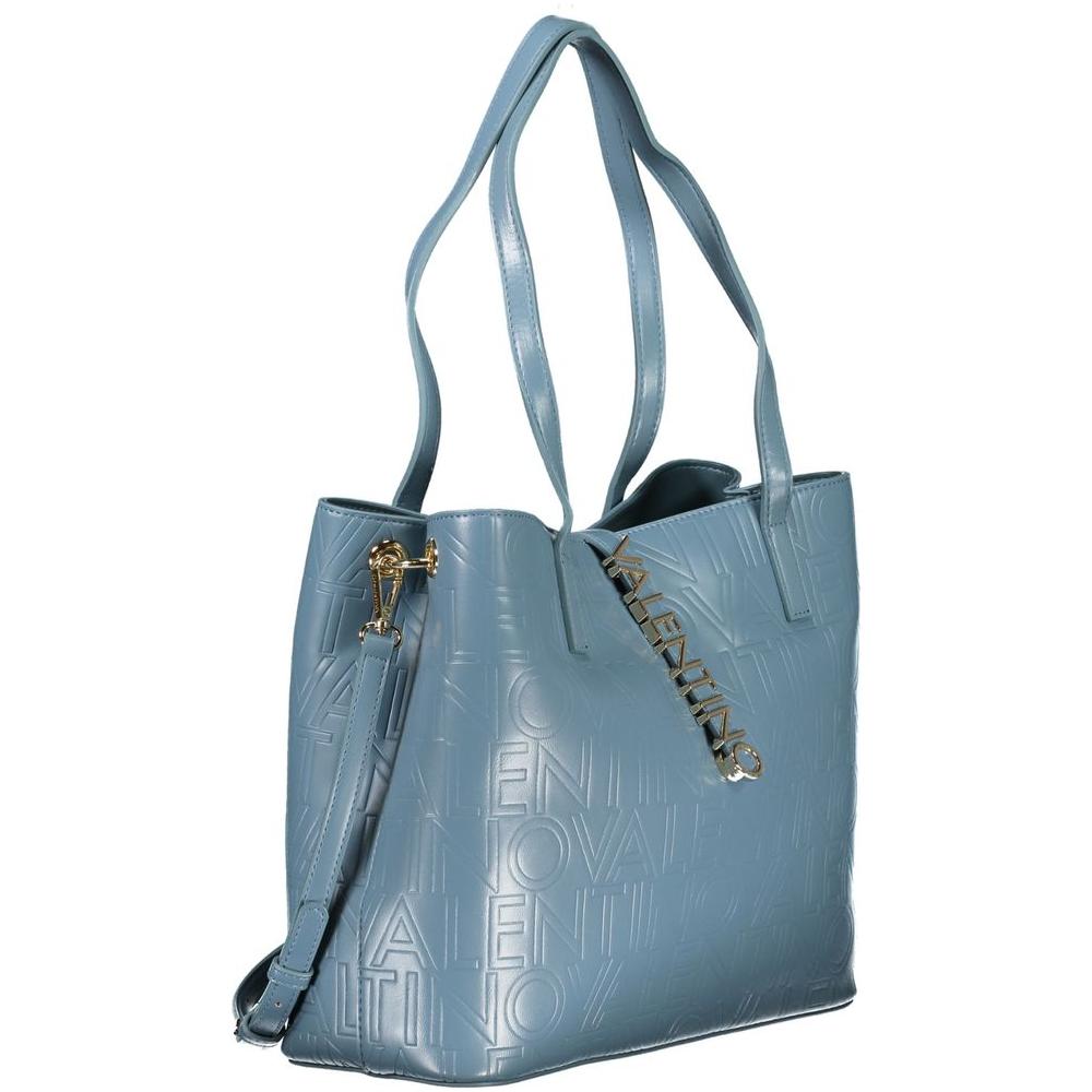 Valentino Bags Light Blue Polyethylene Handbag Valentino Bags