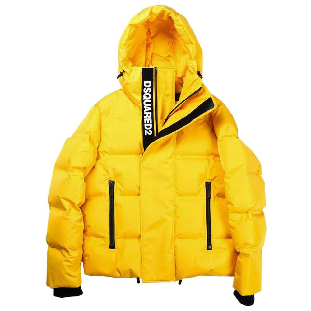 Dsquared² Yellow Nylon Jacket Dsquared²