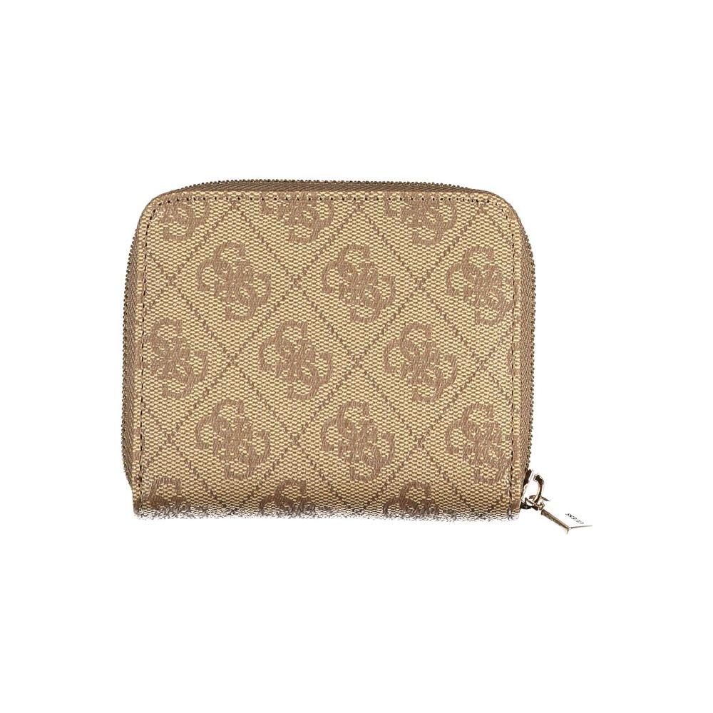 Guess Jeans Beige Polyethylene Wallet Guess Jeans