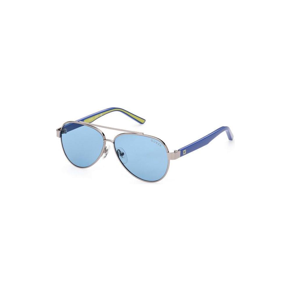 Guess Gray Metal Sunglasses Guess