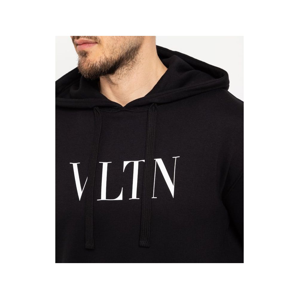 Valentino Black Cotton Sweater Valentino