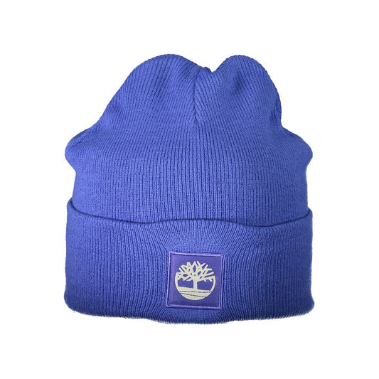 Timberland Blue Acrylic Hats & Cap Timberland