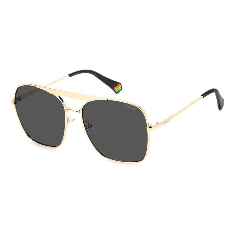 Polaroid Gold Metal Sunglasses Polaroid