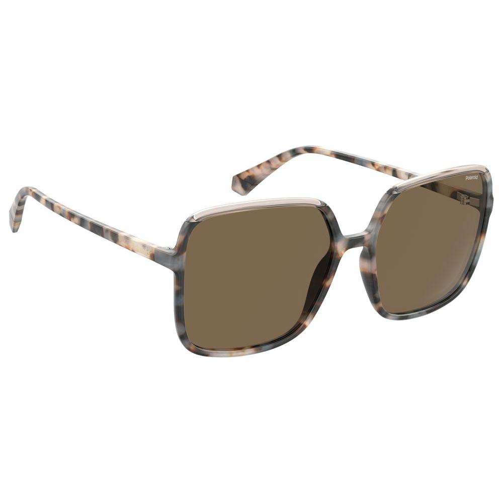 Polaroid Beige Plastic Sunglasses Polaroid Dim Gray