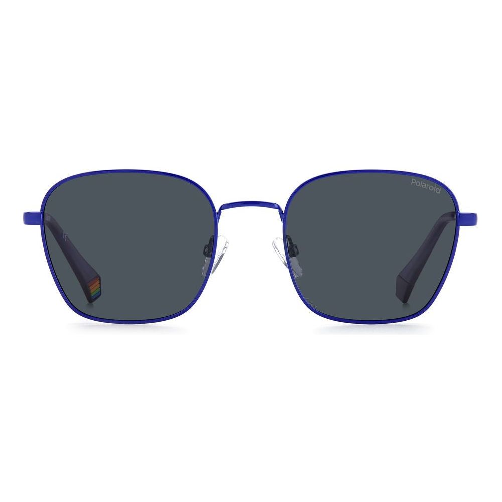 Polaroid Blue Stainless Steel Sunglasses Polaroid