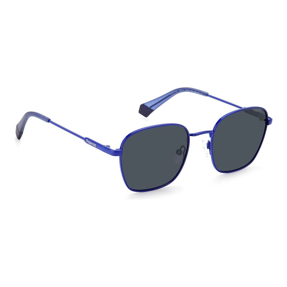 Polaroid Blue Stainless Steel Sunglasses Polaroid