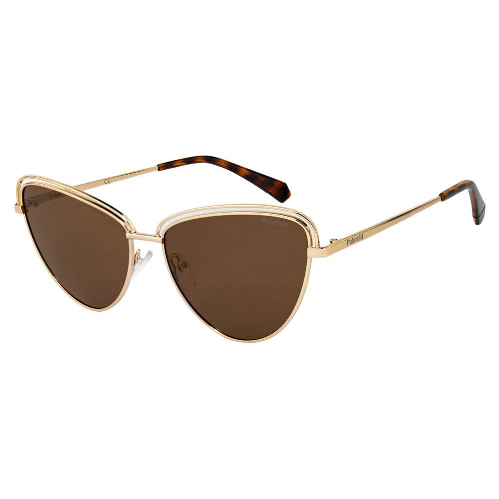 Polaroid Gold Metal Sunglasses Polaroid