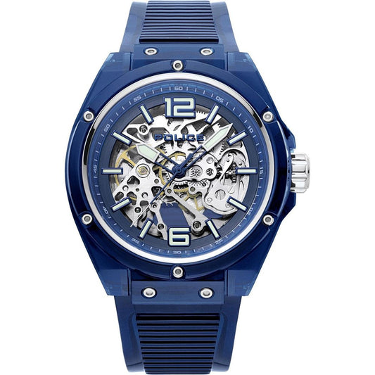 Police Blue Resin Watch Police