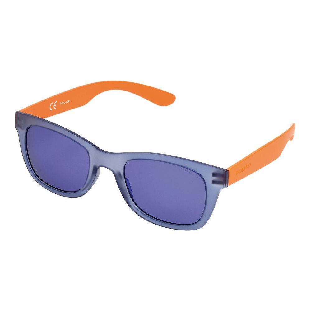 Police Blue Injected Sunglasses Police Slate Gray