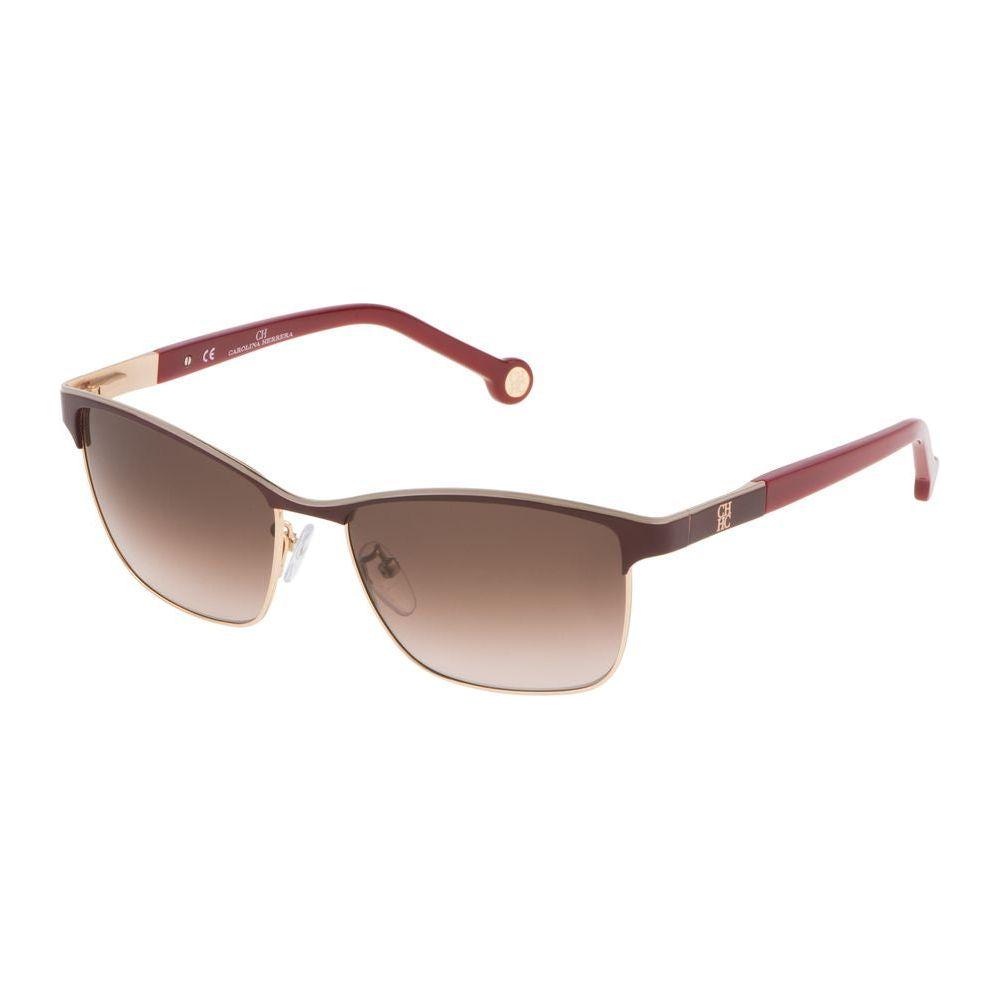 Carolina Herrera Purple Metal Sunglasses Carolina Herrera Dim Gray